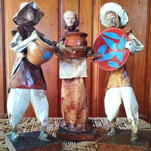 Vintage Mexican paper mache folk art